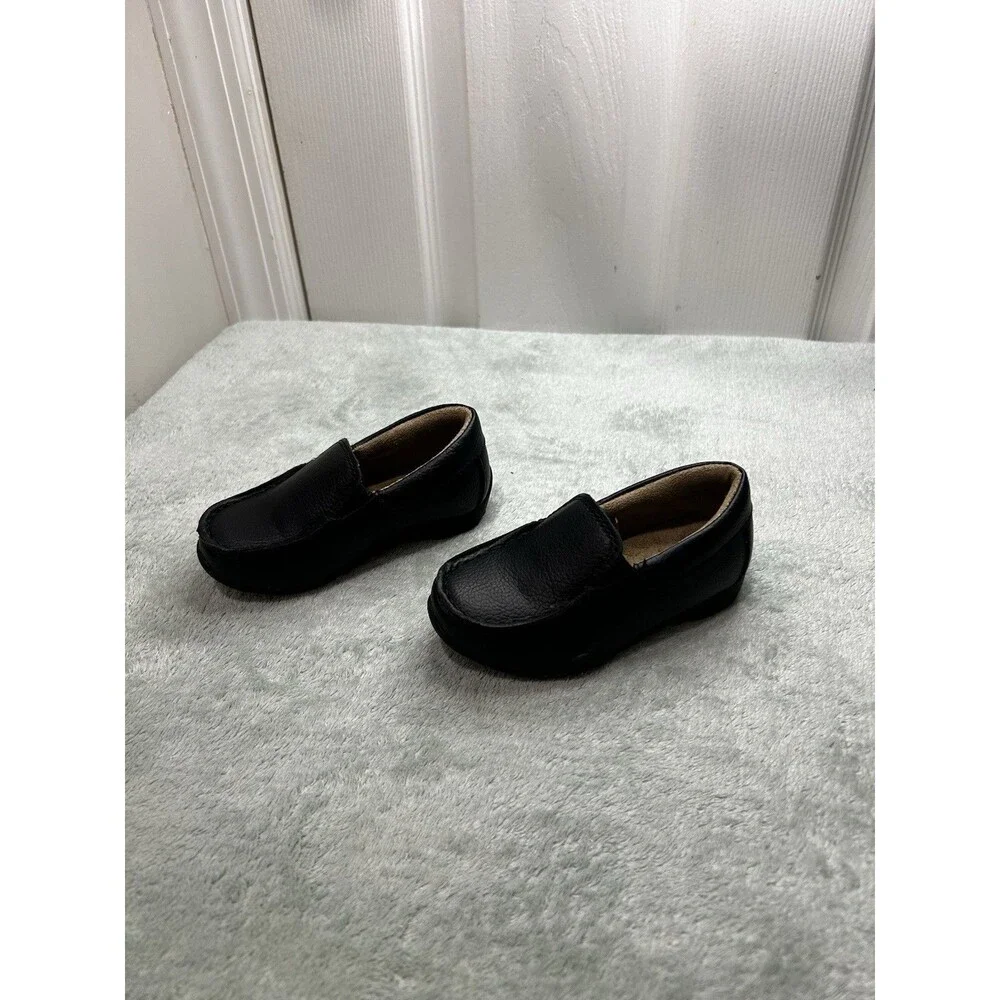 The Children’s Place Toddler Boys Black Slip-On Loafers Size 7